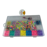 Large Bead Jewelry Box – 22 Compartments