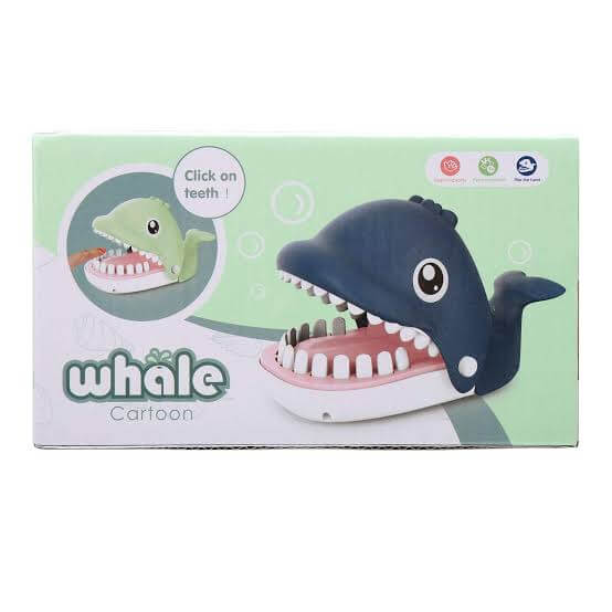 Biting Whale Game — Family Fun for 2–5 Players