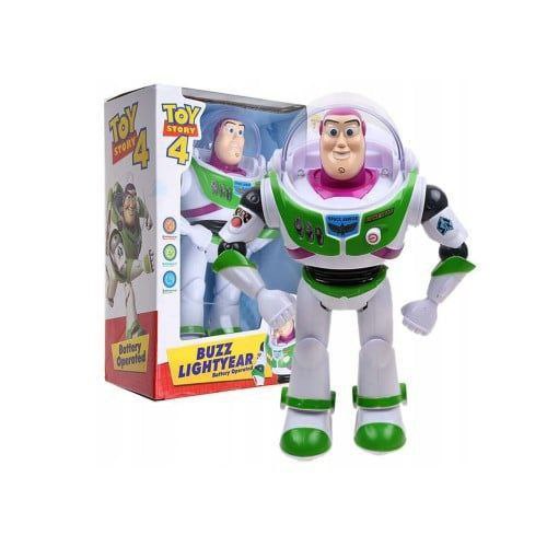 Flying Buzz Lightyear Toy — Lights, Sounds & Movable Joints