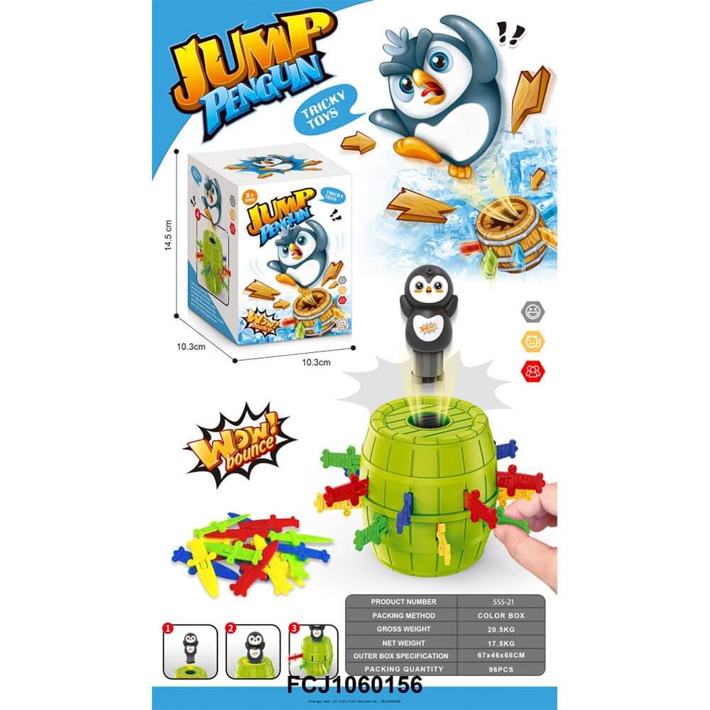 Flying Penguin Game — Fun for 2–4 Players
