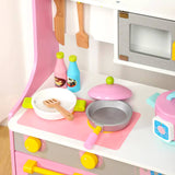 طقم مطبخ خشبي للأطفال – ارتفاع 70 سم