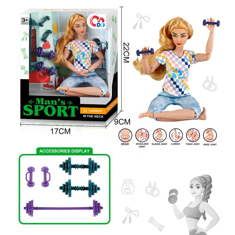 Fitness Doll – Active Sports Play Doll