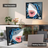 LEGO Deep Sea Overlord – 2166 Pieces | Ocean Shark 3D Display Building Set