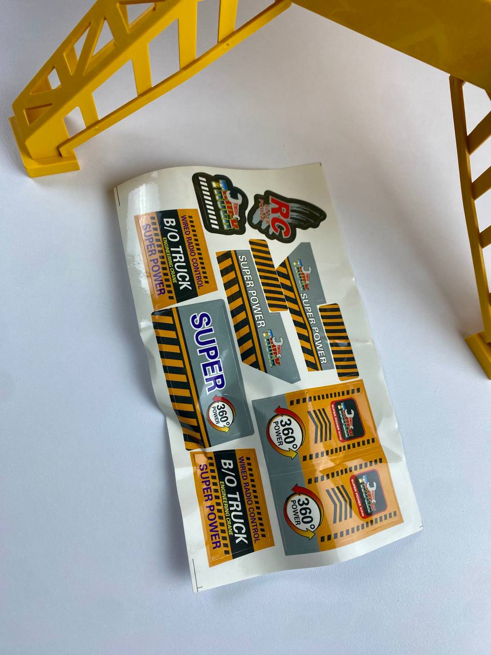 Remote-Control Tower Crane for Kids – Realistic Construction Playset