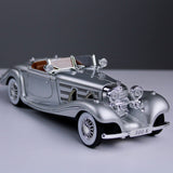 Mercedes Classic 500K 1:24 Scale Die-Cast Model Car