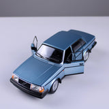 مجسم سيارة فولفو 240 GL – أزرق سماوي