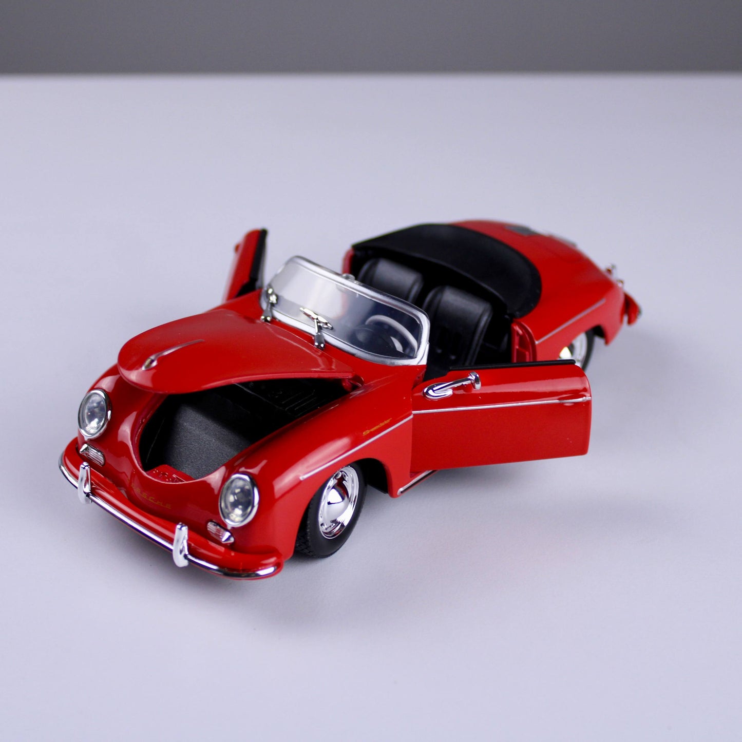 مجسم سيارة بورشه 356A سبيدستر – لون أحمر