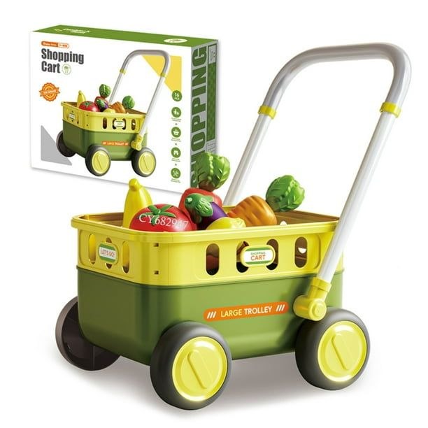 Happy Times Large Trolley – Kids Shopping Cart