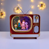 فانوس رمضان تريند – شكل تلفزيون قديم