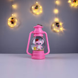 Oil-Style Character Lantern – Stitch & Corty