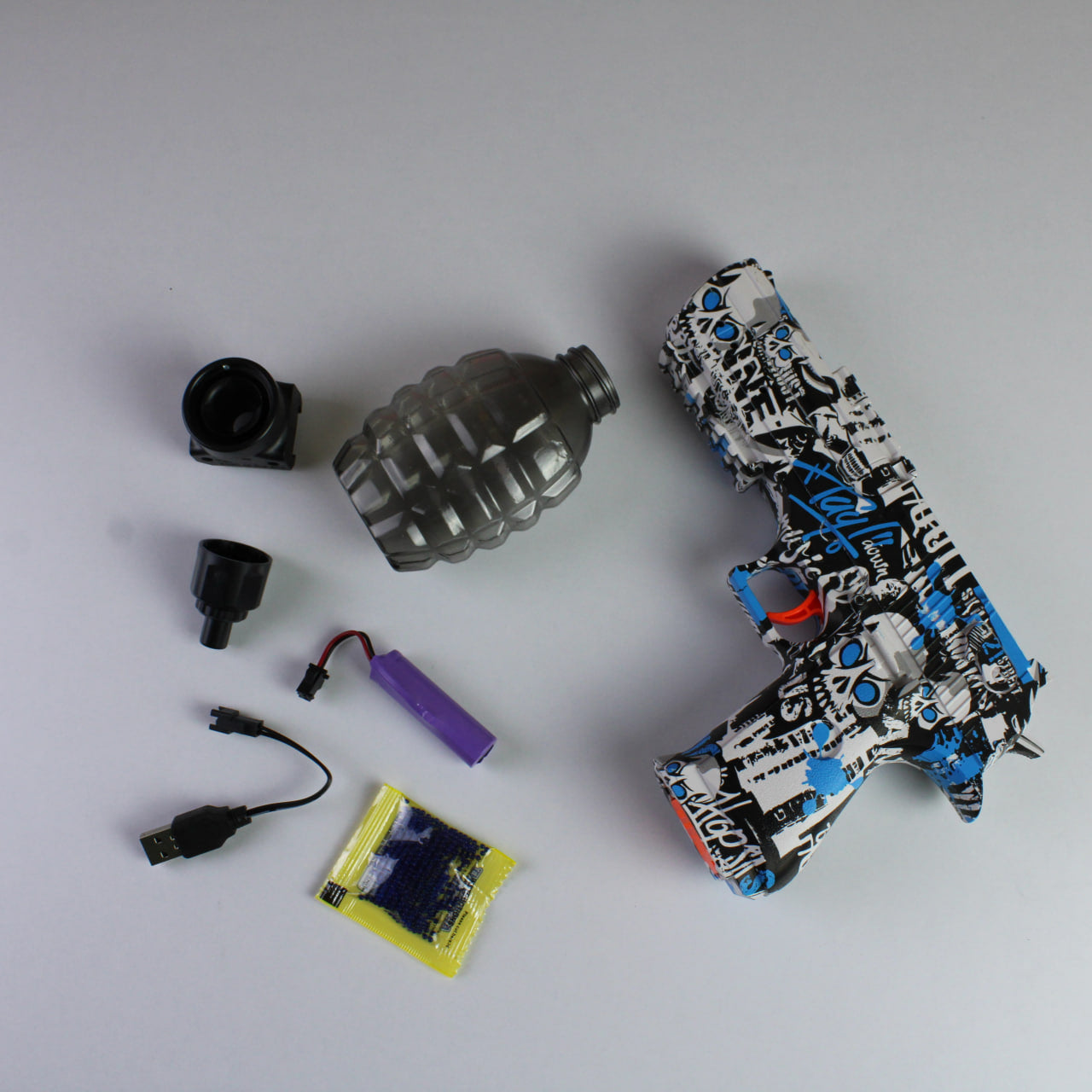 طقم مسدس رش كرات هلامية – لعبة أكشن خارجية