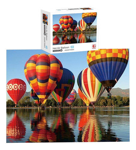 لعبة بازل المنطاد الهوائي 1000 قطعة – أحجية الصور المقطوعة الصعبة