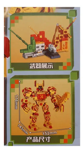 My World Robot Building Set – 437 Pieces for Kids Creative Play