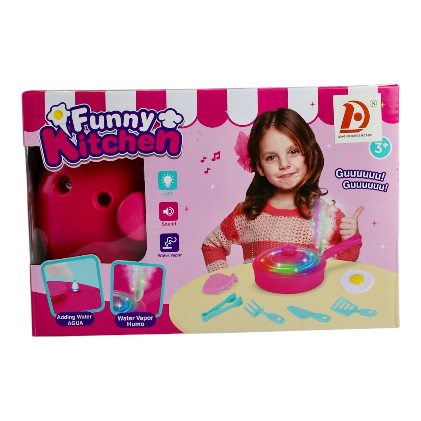 Funny Kitchen Interactive Cooking Pan Toy for Kids