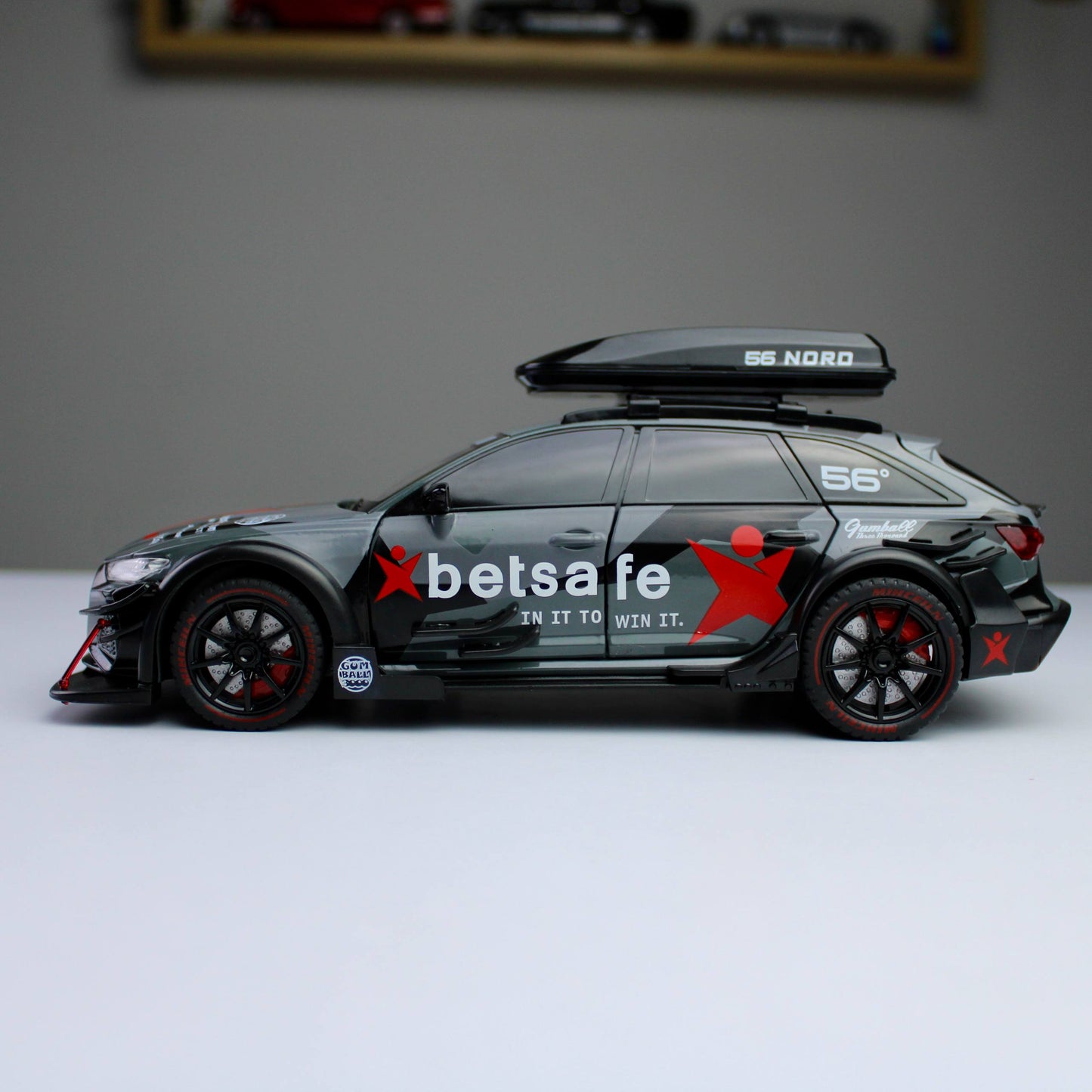 Audi RS6 ABT Gumball 3000 Die-Cast Car 1:24