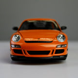 سيارة ويلي بورش 911 جي تي 3 آر إس طراز 1:24 مصبوبة - سلسلة NEX إصدار Orange Track Performance
