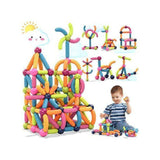 Magnetic Building Blocks Set – 64 Pieces Colorful Magnetic