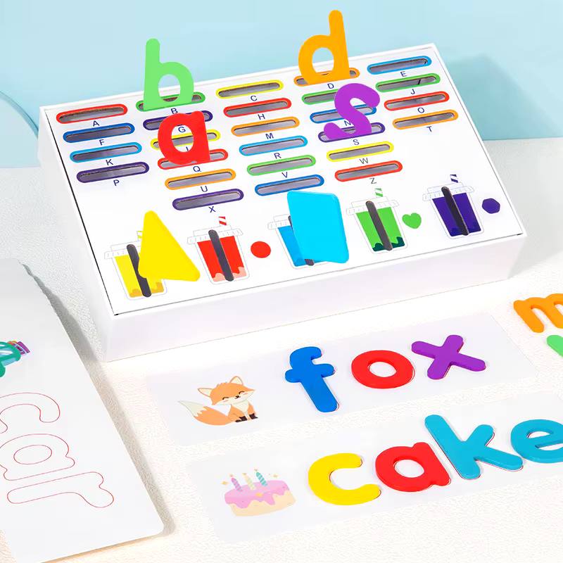 Letter & Words Learning Game – Educational Spelling & Vocabulary Cards Set