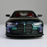 BMW M4 CSL – 1:24 Die-Cast Sports Car Model with Light & Sound