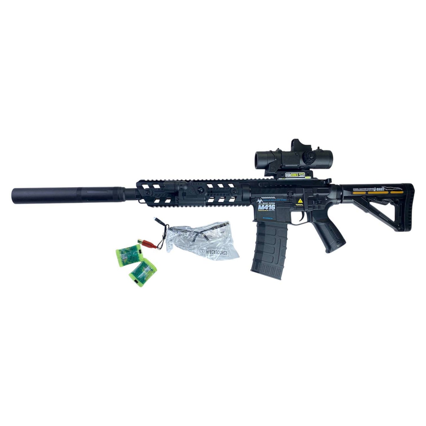 JF-015G مسدس جل بلاستر – لعبة كرات الجل الكهربائية من سلسلة "بيج جن"