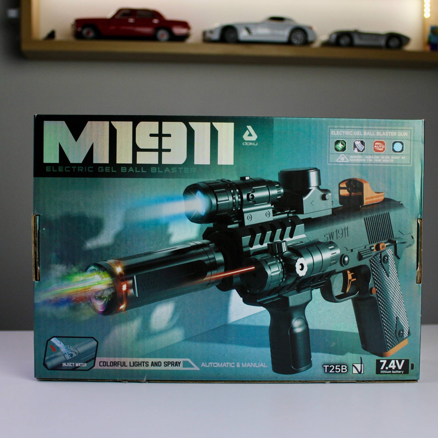 T28A Gel Blaster – قاذفة كرات الجل الكهربائية التكتيكية