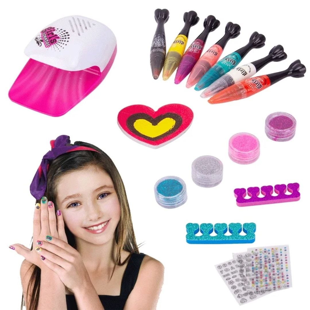 Nail Art Pens Set for Kids – Creative Nail Design Kit