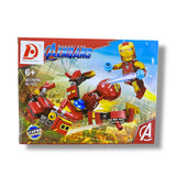 Super Hero 2-in-1 Mecha Building Set – Collectible Heroes Series