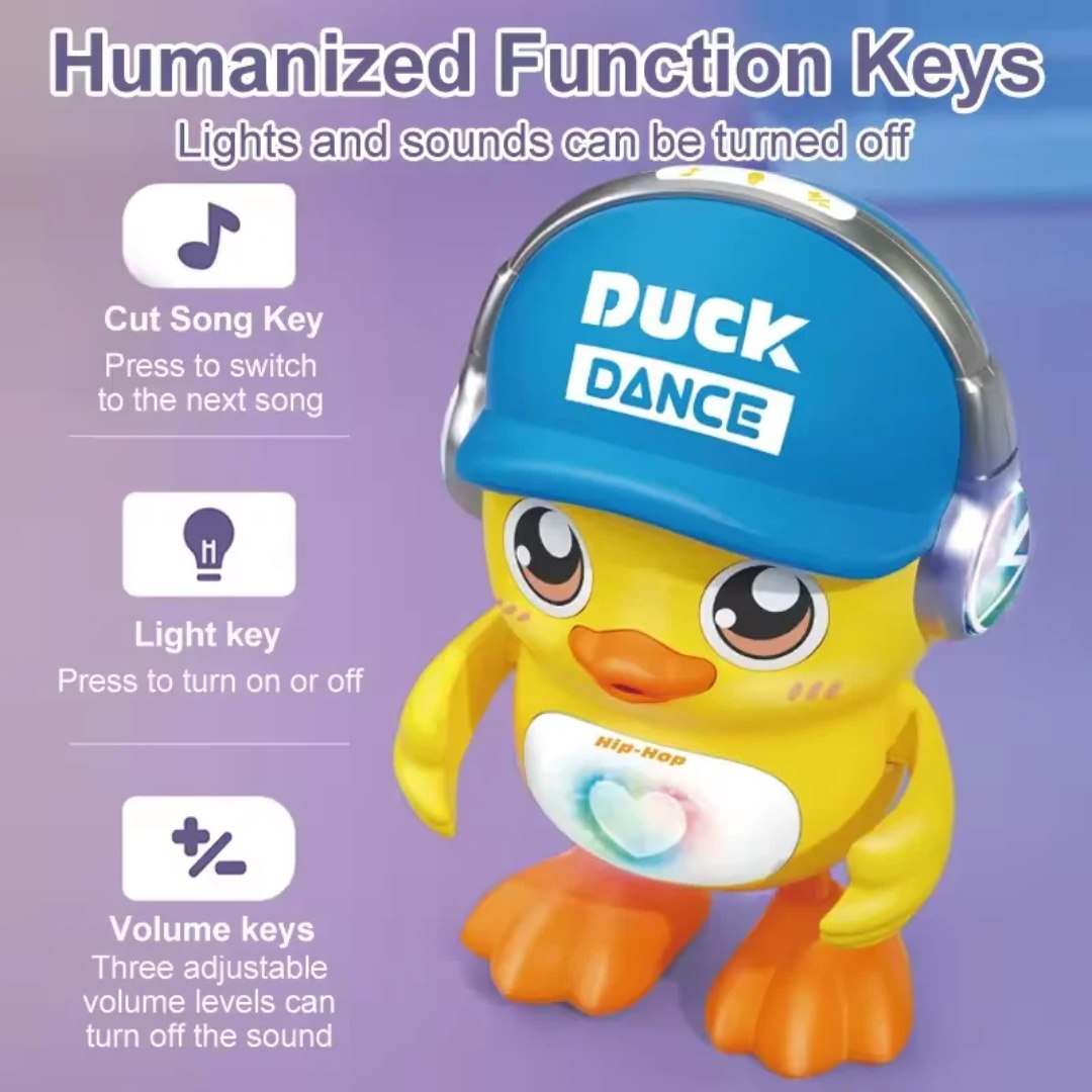 Duck Dance Musical Toy – Dancing & Singing Duck with Lights