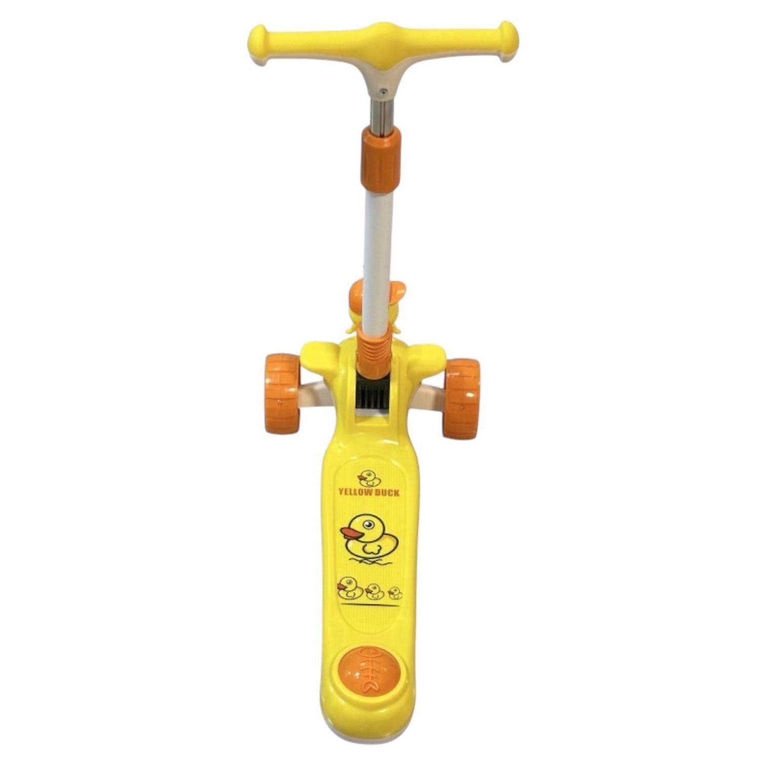 Cute Duck 3-Wheel Scooter with Lights & Music