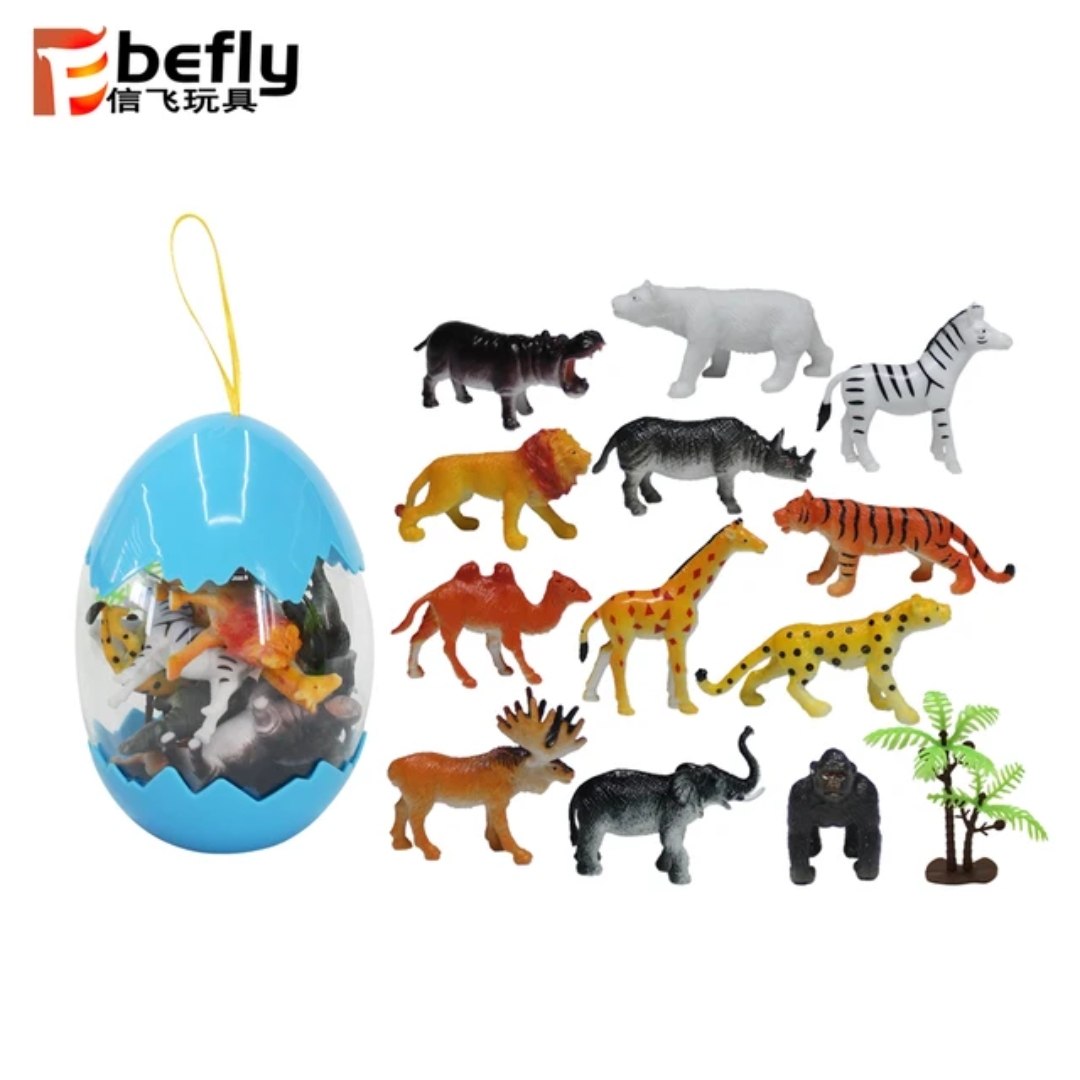 Animal Surprise Egg Playset – Mini Farm Animal Collection