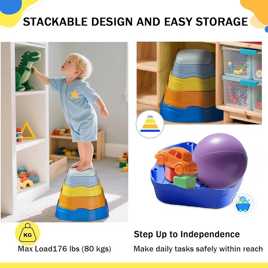 Stepping Stones Balance Set – Sensory & Coordination Activity for Kids