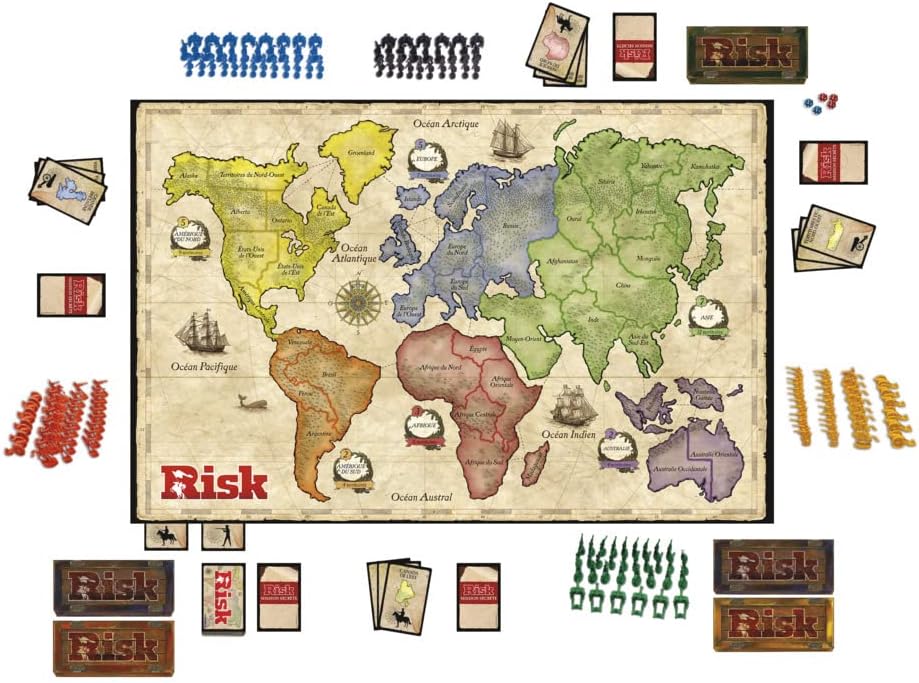 Risk Strategy Board Game