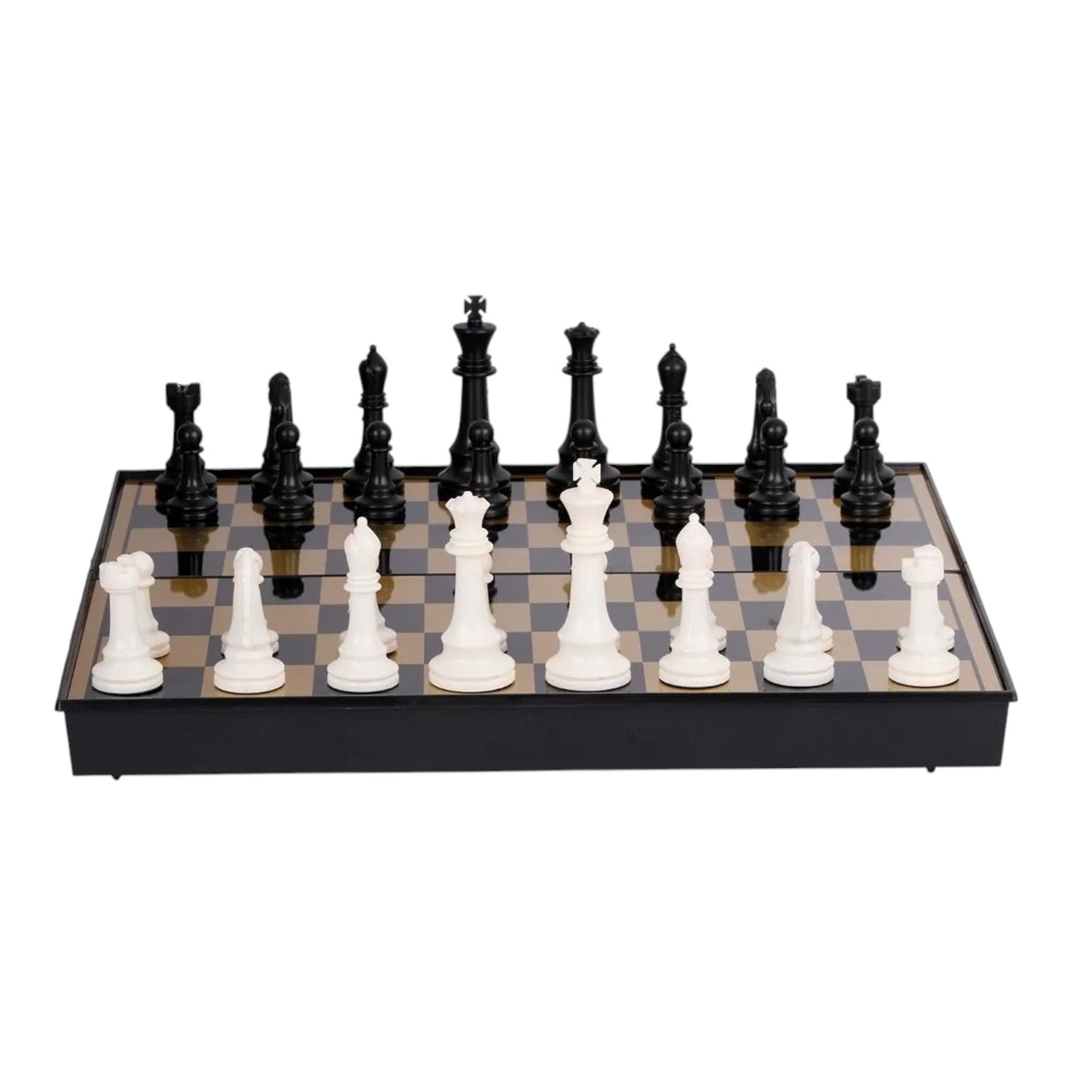 Foldable Magnetic Chess Set – 35.5 × 35.5 cm