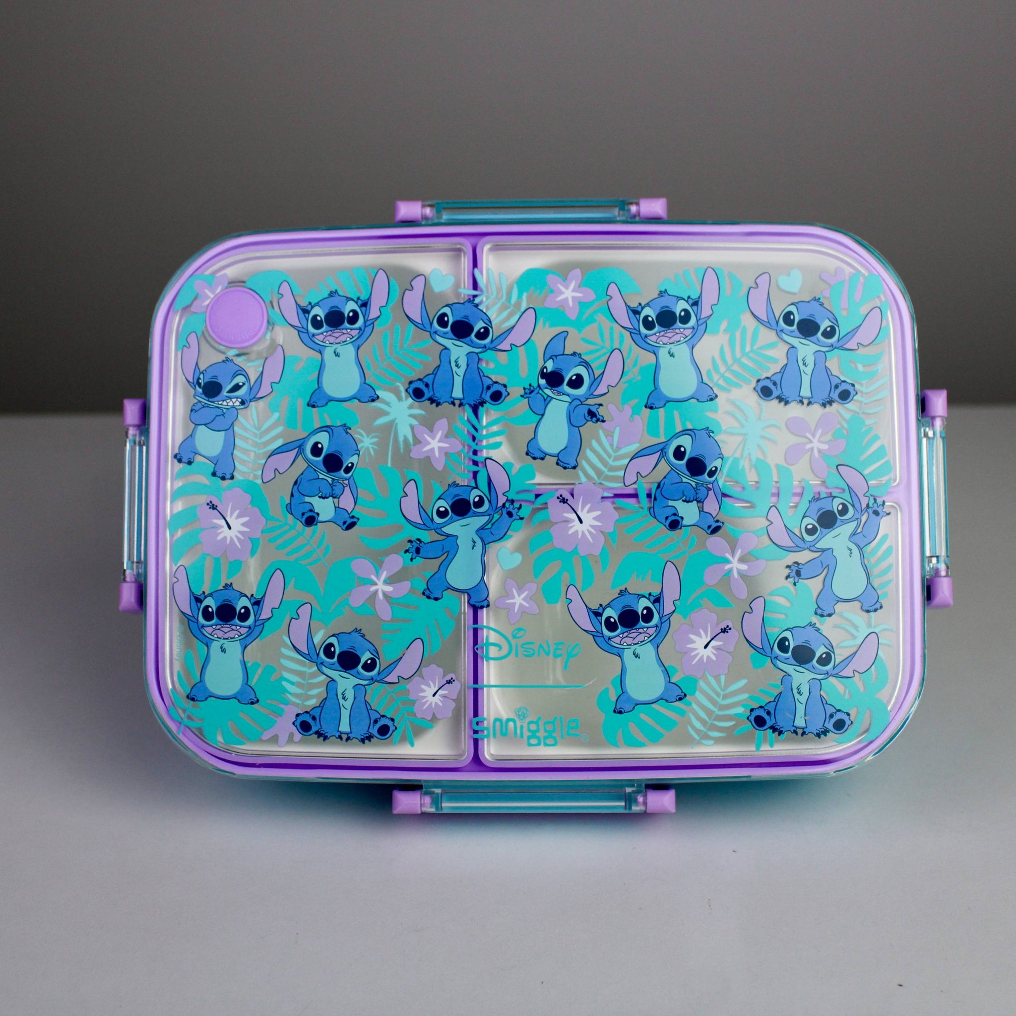Smiggle Stitch Lunch Box & Bottle Set – 750ml Lunch Box + 680ml BPA-Free Bottle