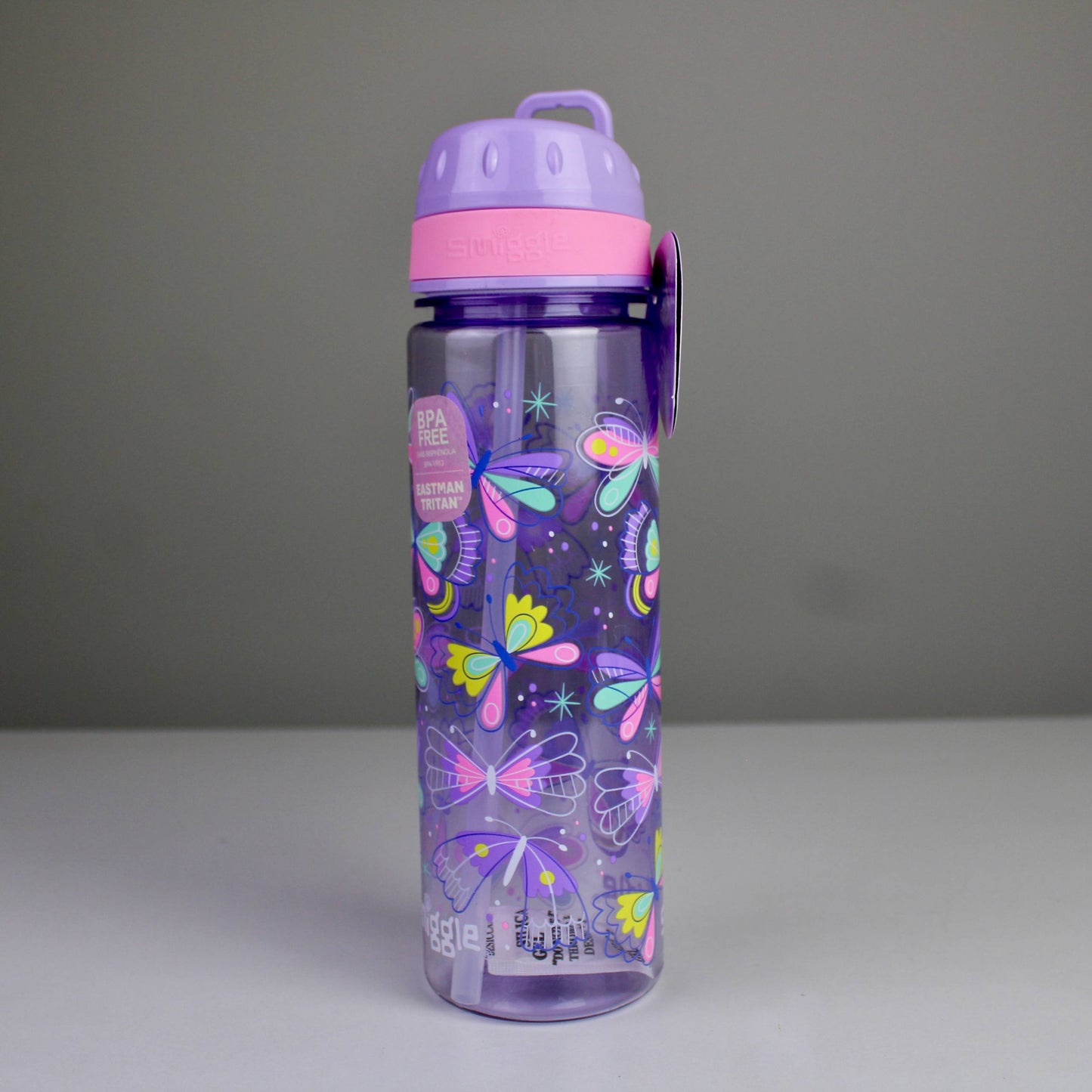 Smiggle Girly School Lunch Set – 750ml Lunch Box + 650ml Tritan Bottle