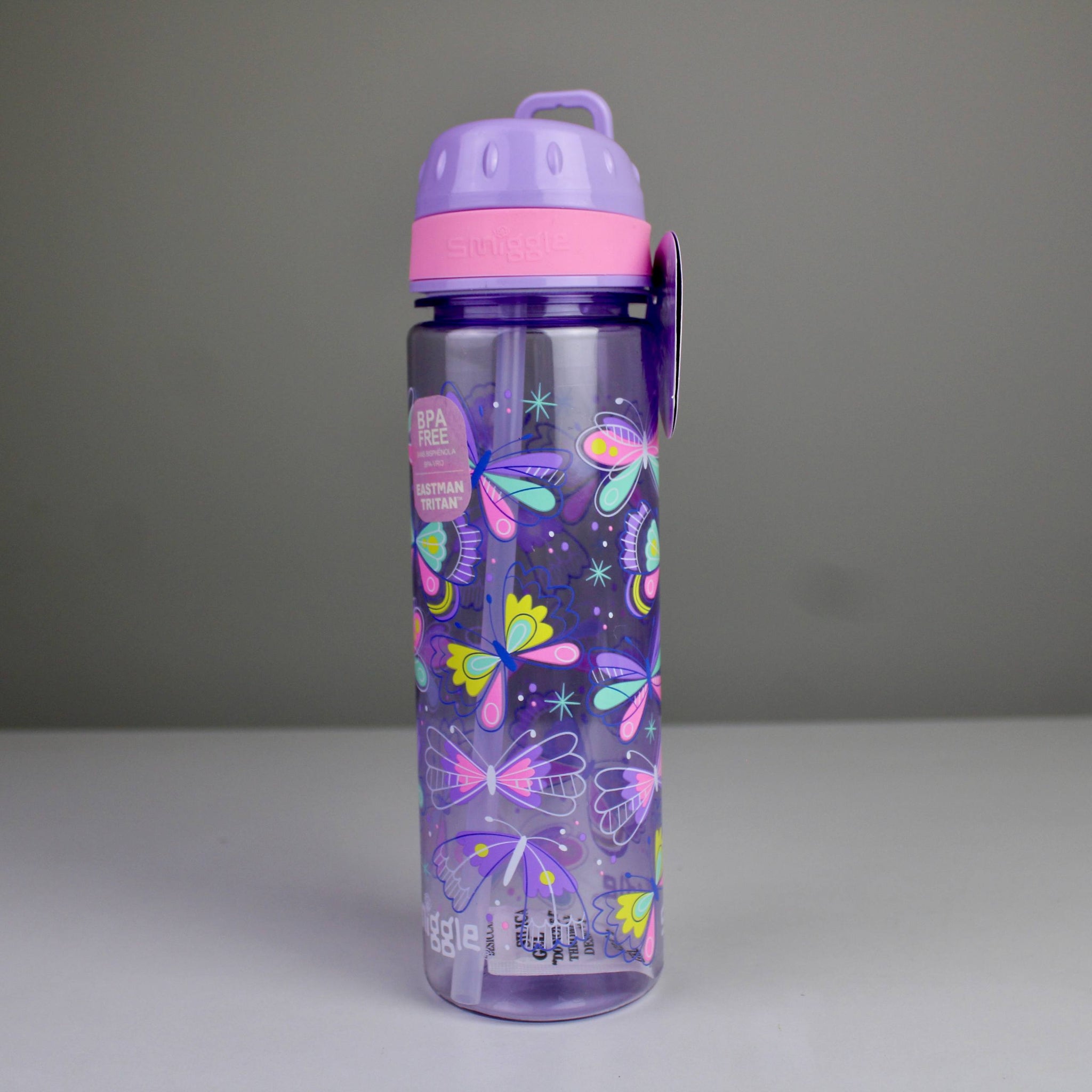 Smiggle Girly School Lunch Set – 750ml Lunch Box + 650ml Tritan Bottle