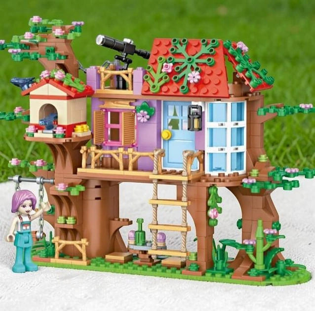 Chaobao Bird Tree House – 462+ Piece Creative Building Set