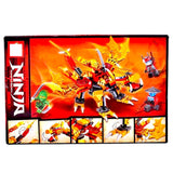 Ninja Dragon Building Set – 217-Piece Red Dragon & Ninja Adventure