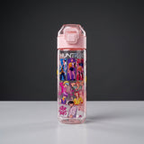 K-Pop Demon Hunters Kids Water Bottle – 600ml BPA-Free Bottle with Silicone Straw