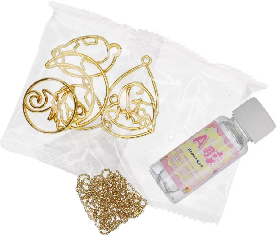 DIY Drop Glue Pendant – Crystal Pendant & Keychain Making Kit