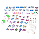 Surprise Gem Keychains – 24-Piece Diamond Painting Keychain Kit