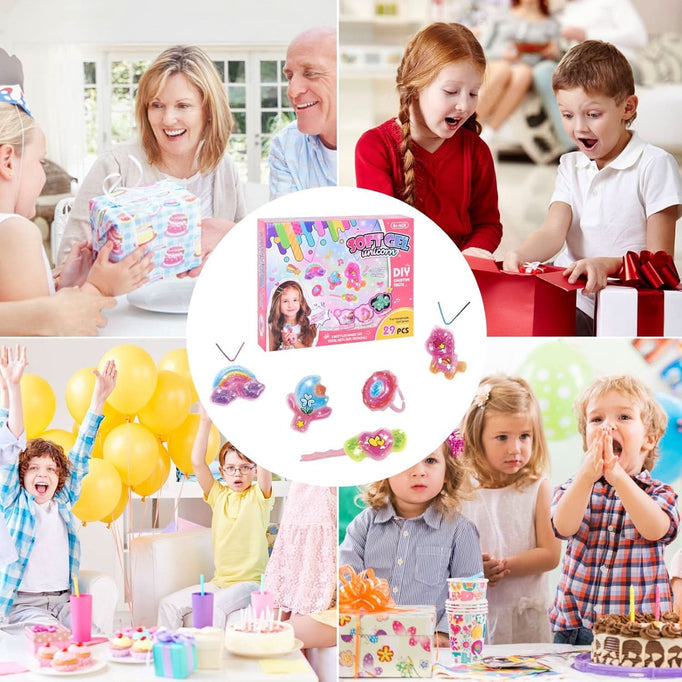 Soft Gel Unicorn – DIY Unicorn Jewelry Making Kit