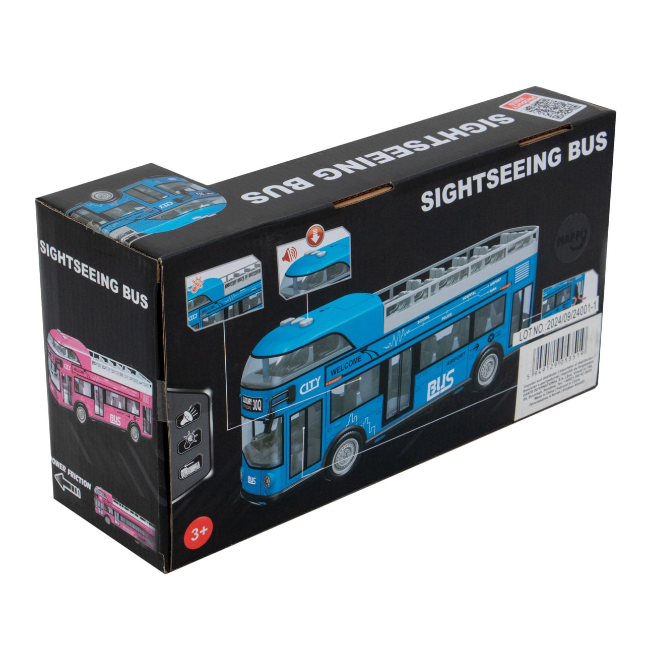 Double-Decker Tourist Bus 1:14 – Light & Sound