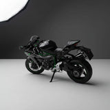 1:9 Kawasaki Ninja H2R – Die-Cast Motorcycle Model with Light & Sound