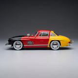 سيارة مجسمة مصبوبة من مرسيدس-بنز 300SL Gullwing بمقياس 1:22 مع إضاءة وصوت