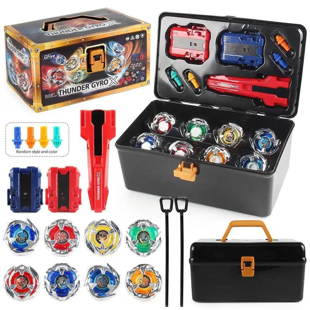 Thunder Gyro X Gyroscope Series – Battle Top Set with Storage Case