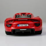 Bburago Porsche 918 Spyder 1:24 Die-Cast Model Car