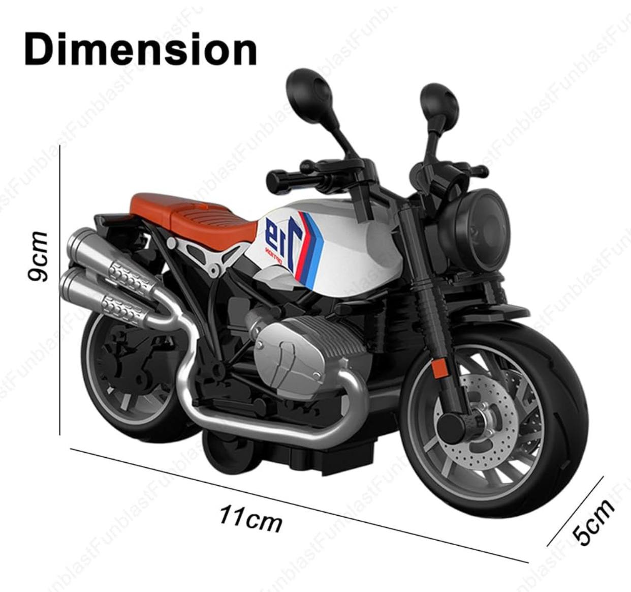 Sport Motorcycle Model – 1:14 Scale