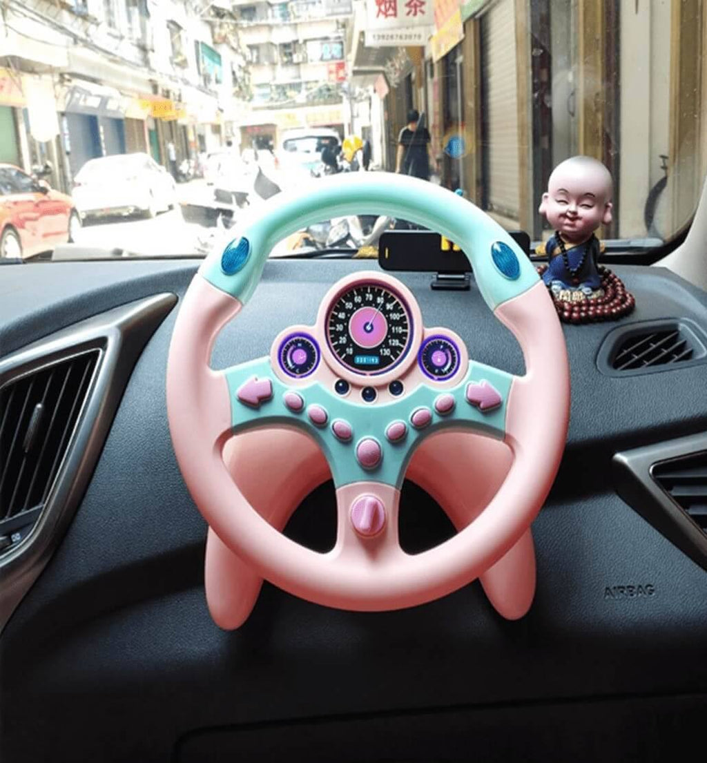 Kids Driving Steering Wheel Toy – Realistic Driving Experience