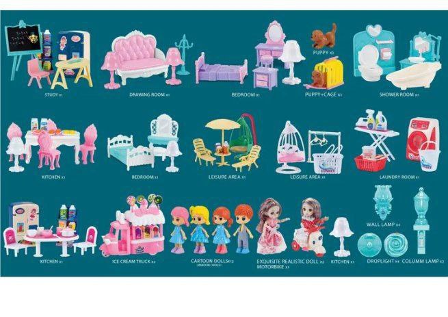 Dream Castle Dollhouse – 12-Room Barbie Palace